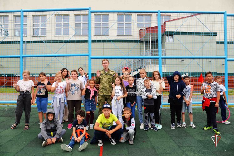 Ямальские дети отпраздновали «День спорта с Росгвардией» (ВИДЕО)