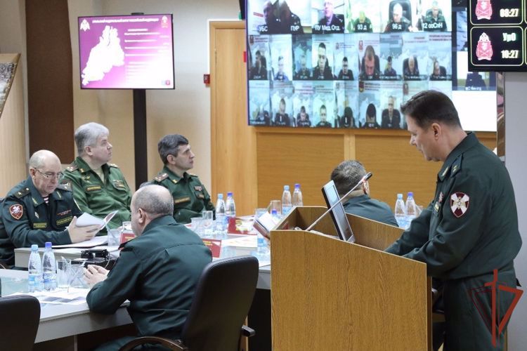 В УРАЛЬСКОМ ОКРУГЕ РОСГВАРДИИ СОСТОЯЛОСЬ ИТОГОВОЕ ЗАСЕДАНИЕ ВОЕННОГО СОВЕТА