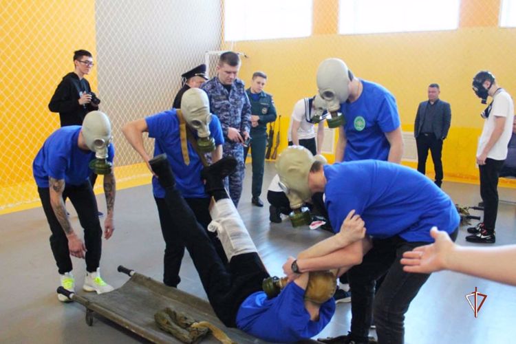 На Ямале Росгвардия принимает участие в праздничных мероприятиях к 23 февраля