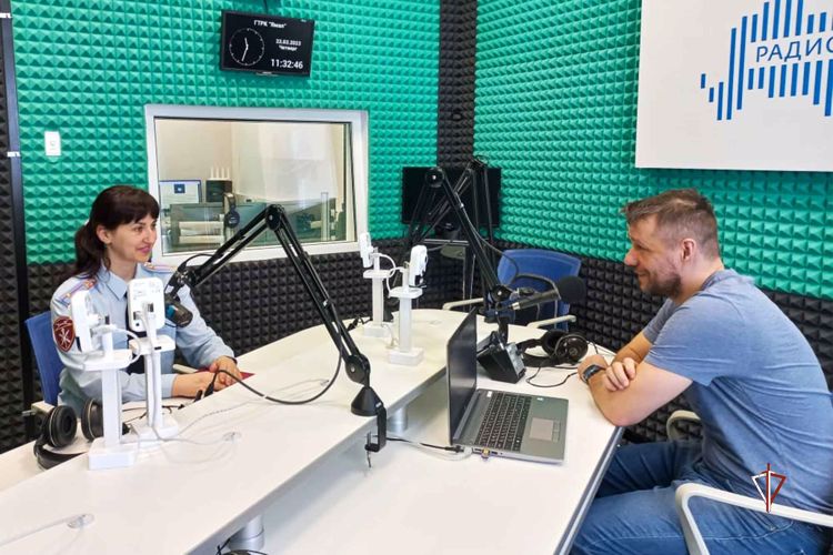 На Ямале состоялся предпраздничный выпуск ведомственной радиопередачи «Вестник Росгвардии»