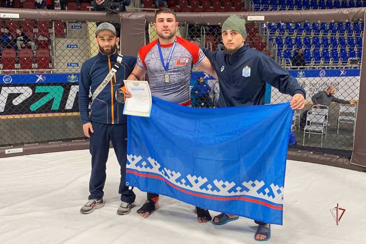 Росгвардеец стал серебряным призером Чемпионата ММА в УрФО (ВИДЕО)