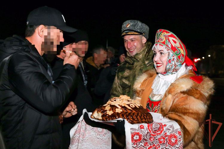 В Москве торжественно встретили спецназовцев Росгвардии - участников Международных соревнований "UAE SWATT CHALLENGE-2023"