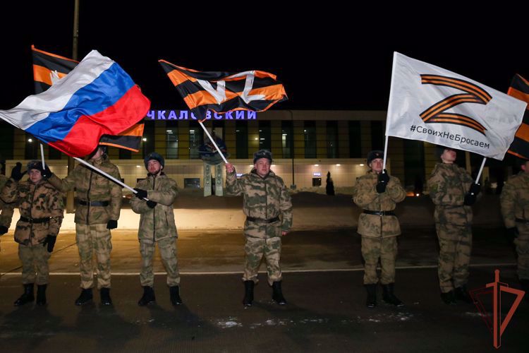 В Москве торжественно встретили спецназовцев Росгвардии - участников Международных соревнований "UAE SWATT CHALLENGE-2023"