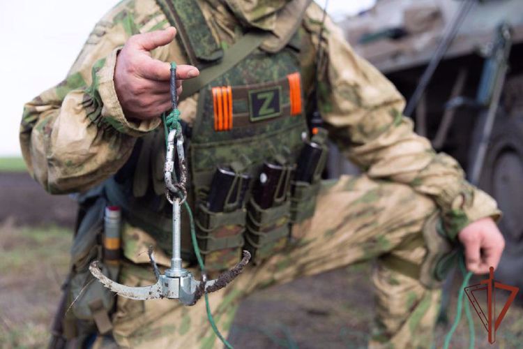 Росгвардия показала работу саперов в районе специальной военной операции (видео)