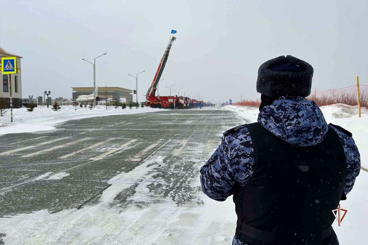 На Ямале сотрудники Росгвардии приняли участие в межрегиональных учениях «Безопасная Арктика - 2023»