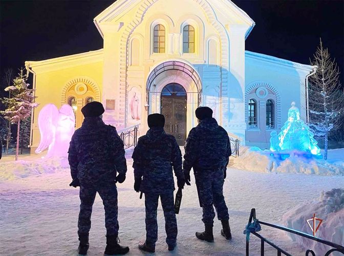 Росгвардия обеспечила безопасность граждан в период празднования Пасхи на Ямале