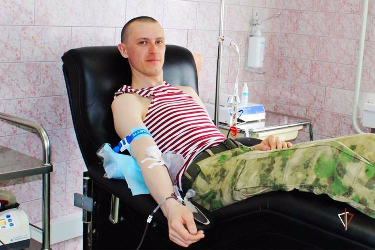 Военнослужащий Росгвардии – Почетный донор стал героем программы на телеканале «Россия 24. Ямал»