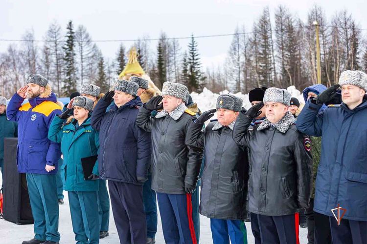 На Ямале сотрудники Росгвардии приняли участие в межрегиональных учениях «Безопасная Арктика - 2023»