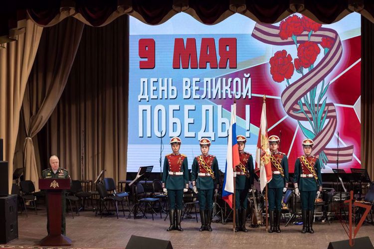 В Росгвардии прошло торжественное собрание, посвященное Дню Победы
