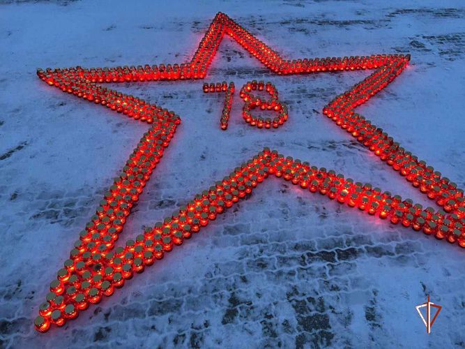 На Ямале росгвардейцы приняли участие в акции «Свеча Памяти»
