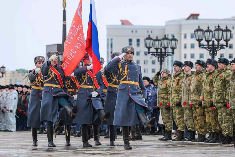 На Ямале Росгвардия приняла участие в торжественных мероприятиях, посвященных Дню Победы
