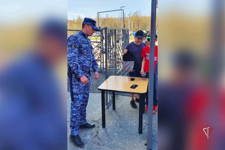 На Ямале Росгвардия обеспечила безопасность во время празднования Дня Молодежи 