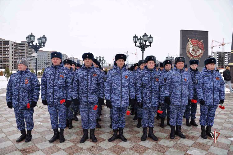На Ямале Росгвардия приняла участие в торжественных мероприятиях, посвященных Дню Победы