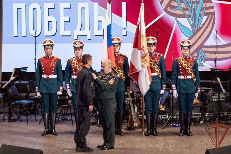 В Росгвардии прошло торжественное собрание, посвященное Дню Победы