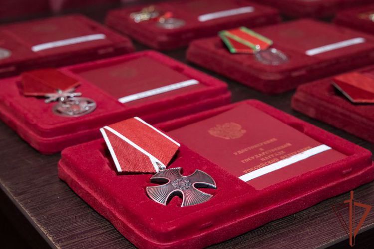 В Росгвардии прошло торжественное собрание, посвященное Дню Победы
