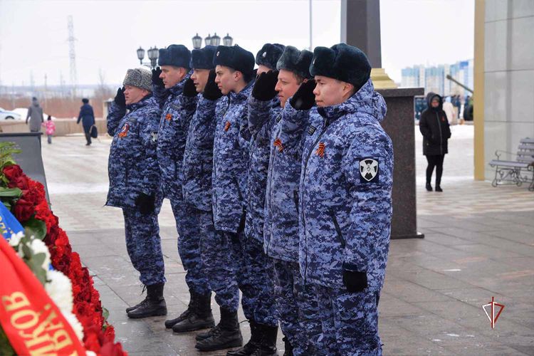 На Ямале Росгвардия приняла участие в торжественных мероприятиях, посвященных Дню Победы