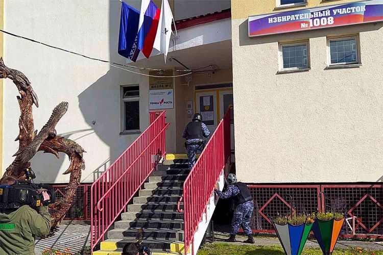 Росгвардия приняла участие во Всероссийских антитеррористических учениях в преддверии нового учебного года на Ямале (ВИДЕО)