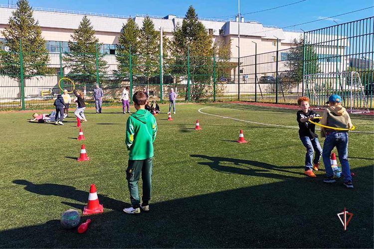 Росгвардия провела спортивную эстафету для школьников на Ямале