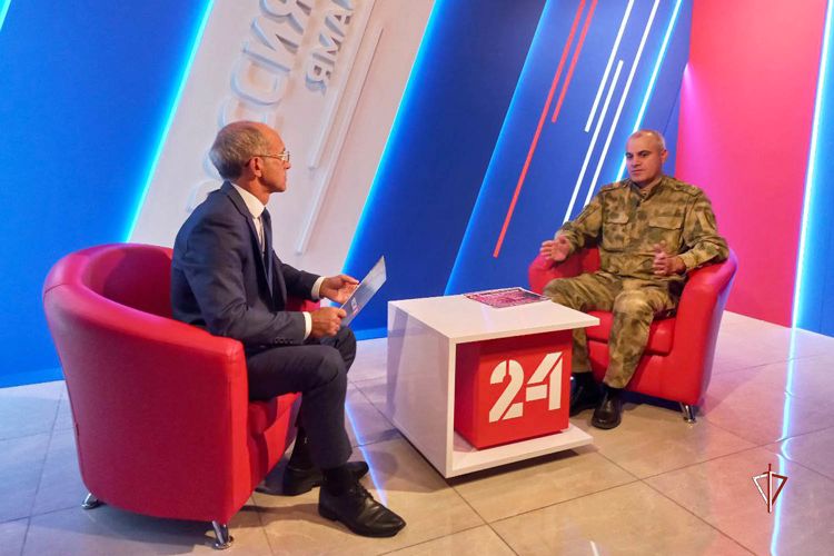 Офицер Росгвардии рассказал о возможности поступления на военную службу по контракту в эфире телеканала «Россия 24. Ямал» (ВИДЕО)