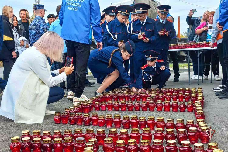 Росгвардия приняла участие в мероприятиях, посвященных Дню солидарности в борьбе с терроризмом на Ямале