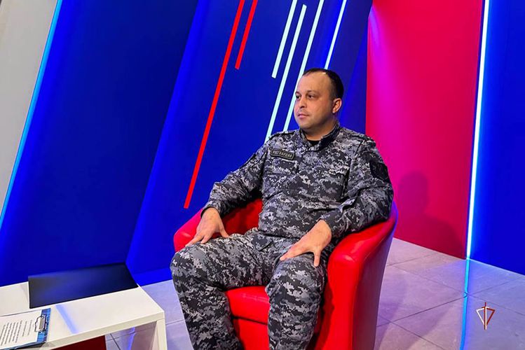 Офицер Росгвардии рассказал ямальским телезрителям о вопросах кадрового обеспечения ведомства (ВИДЕО