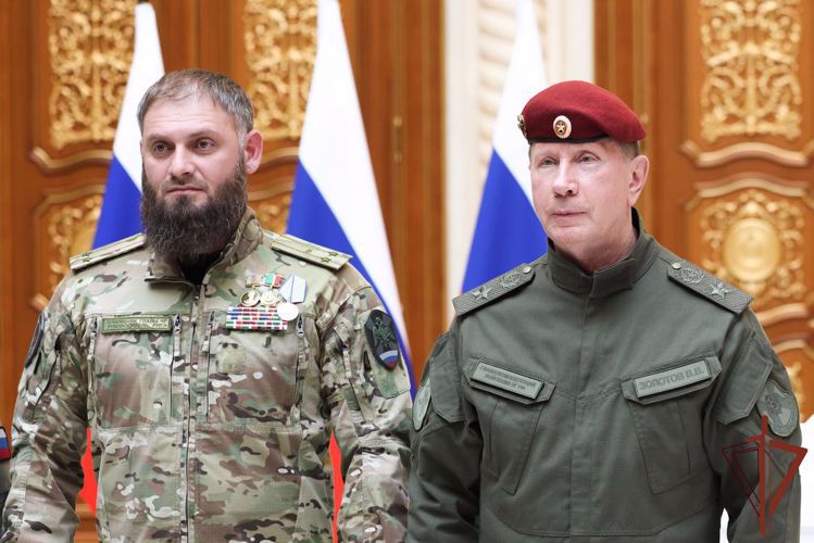 Генерал армии Виктор Золотов принял участие в церемонии освящения нового храма Росгвардии в Грозном (видео)