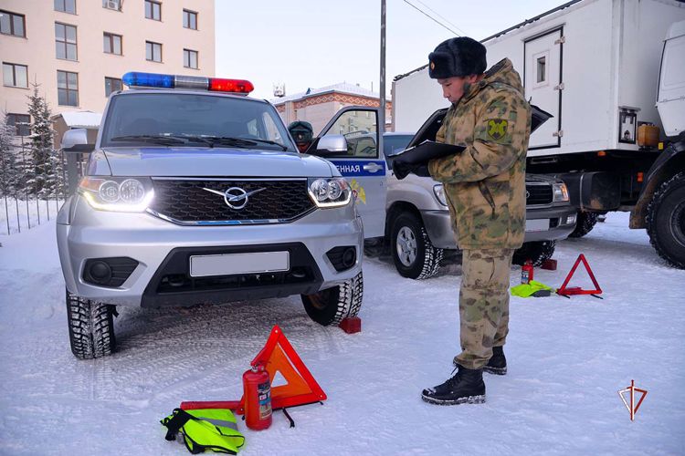 Росгвардия завершила перевод вооружения, военной и специальной техники на зимний период эксплуатации на Ямале
