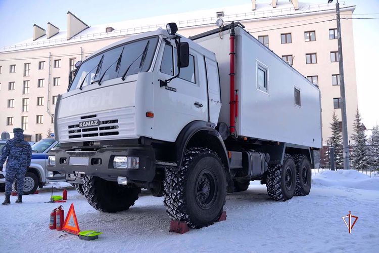 Росгвардия завершила перевод вооружения, военной и специальной техники на зимний период эксплуатации на Ямале