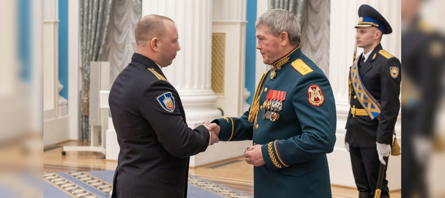 В Кремле вручили государственные и ведомственные награды военнослужащим Росгвардии и сотрудникам ФСО