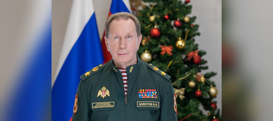 Директор Росгвардии генерал армии Виктор Золотов поздравил личный состав ведомства с наступающим Новым годом и Рождеством (видео) 