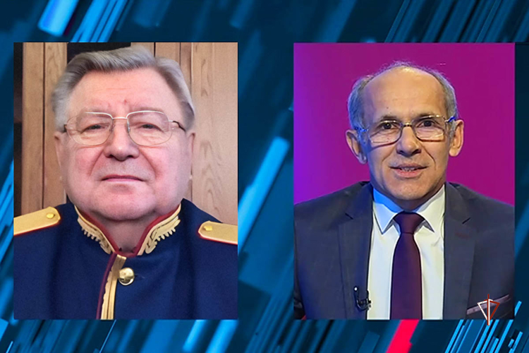 Художественный руководитель Академического ансамбля песни и пляски Росгвардии Виктор Елисеев выступил в телеэфире «Россия 24. Ямал» (ВИДЕО)