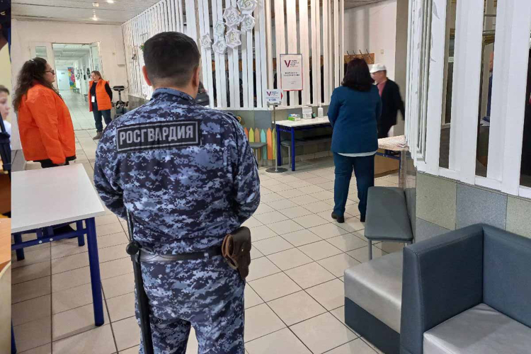 Росгвардия на Ямале обеспечила безопасность проведения выборов Главы Государства