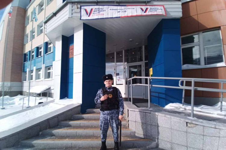 Росгвардия на Ямале обеспечила безопасность проведения выборов Главы Государства