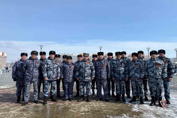Росгвардейцы приняли участие в патриотических мероприятиях, приуроченных ко Дню Победы 