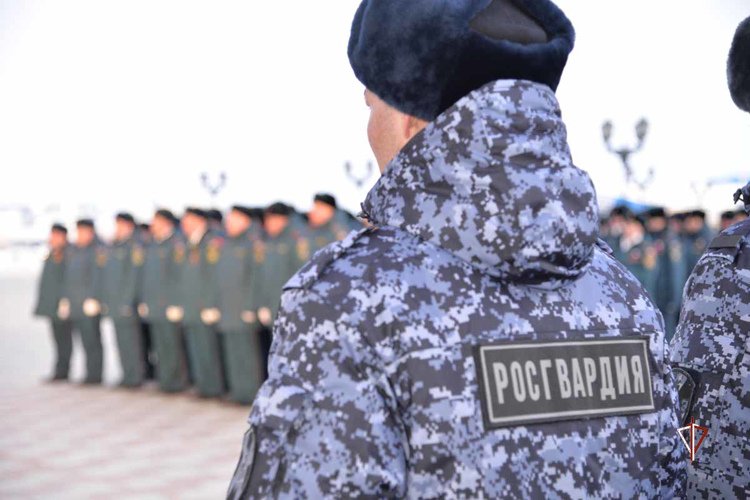 Росгвардия приступила к сводным репетициям парадного шествия  в честь Дня Победы на Ямале