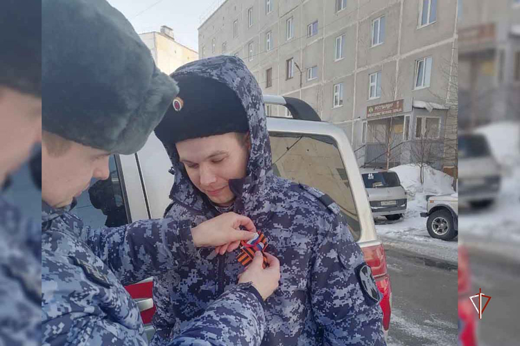 Росгвардейцы приняли участие в патриотических мероприятиях, приуроченных ко Дню Победы 