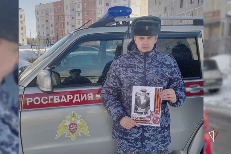 Росгвардейцы приняли участие в патриотических мероприятиях, приуроченных ко Дню Победы 