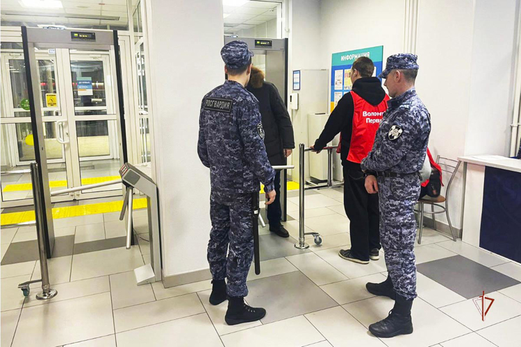 На Ямале Росгвардия обеспечила охрану общественного порядка Чемпионата России по волейболу
