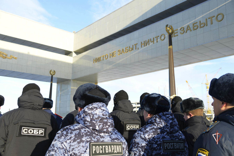 На Ямале Росгвардия присоединилась к международной акции «Эстафета Победы»