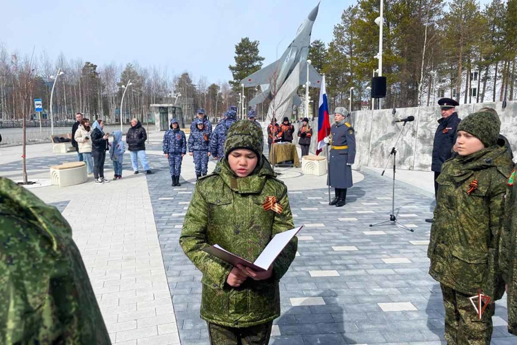 Офицеры Росгвардии поддержали патриотические инициативы  на Ямале