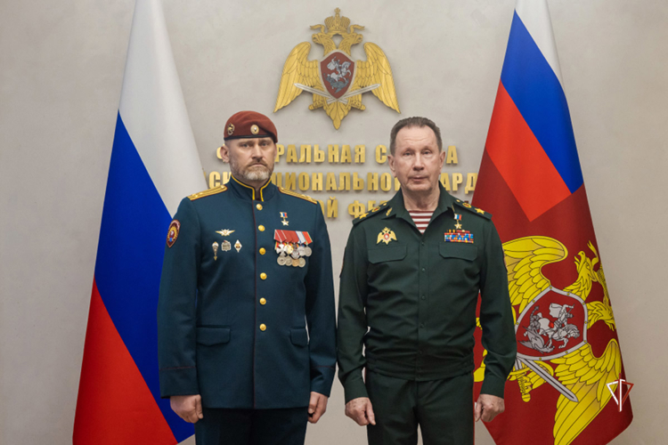 Генерал армии Виктор Золотов поздравил военнослужащих и сотрудников Росгвардии с присвоением званий высших офицеров и специальных званий высшего начальствующего состава (видео)