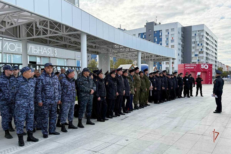 Росгвардия обеспечила безопасность празднования юбилея  Нового Уренгоя