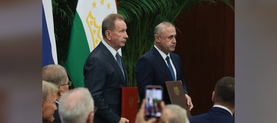 Подписано Соглашение о сотрудничестве между Федеральной службой войск национальной гвардии Российской Федерации и Национальной гвардией Республики Таджикистан 
