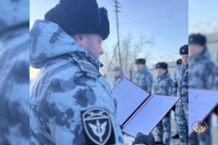 Торжественная присяга сотрудников спецподразделения Росгвардии состоялась на Ямале