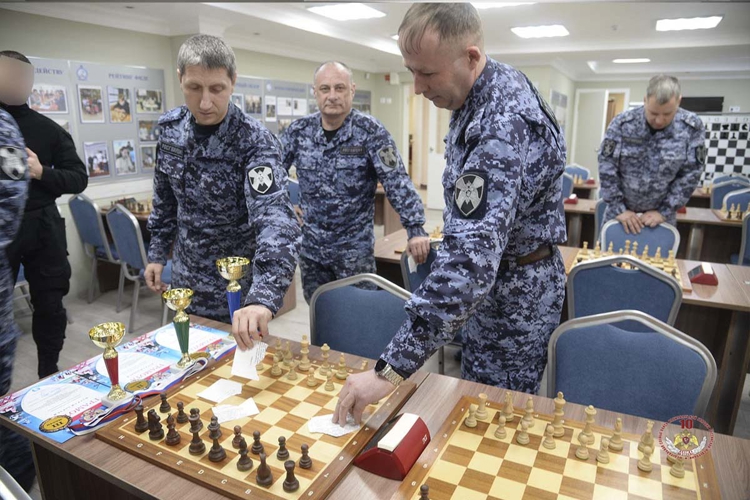 На Ямале завершился чемпионат территориального Управления Росгвардии по шахматам