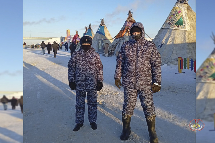 Росгвардия обеспечила безопасность массовых мероприятий в праздничные дни на Ямале
