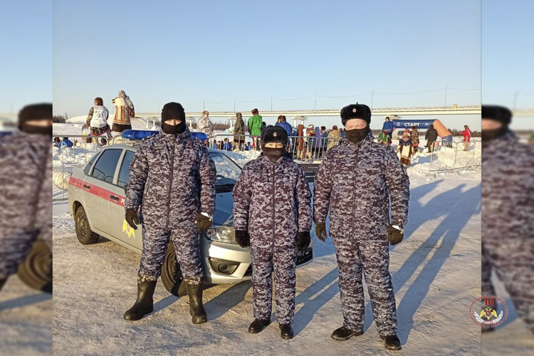Росгвардия обеспечила безопасность массовых мероприятий в праздничные дни на Ямале
