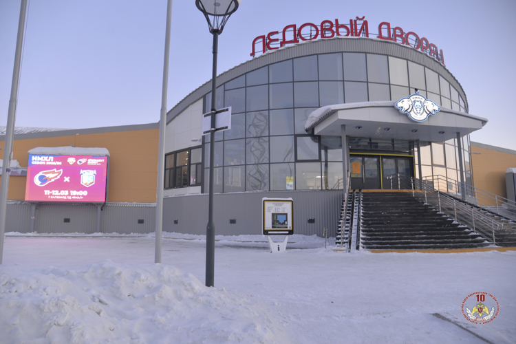 Росгвардия обеспечила охрану общественного порядка во время хоккейного матча в Салехарде