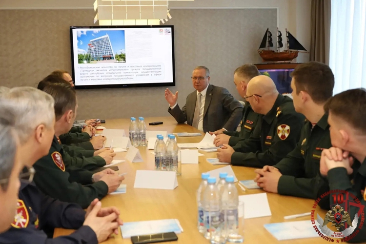 Представители пресс-служб Уральского округа Росгвардии приняли участие в учебно-методическом сборе в Казани