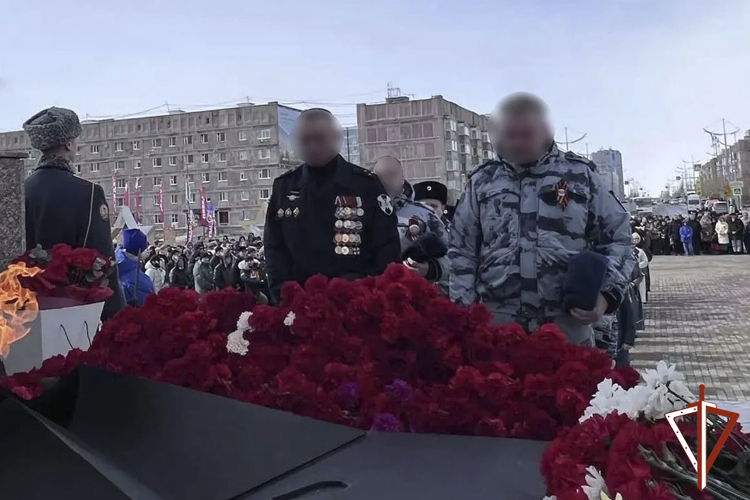 На Ямале Росгвардия  приняла участие в праздновании 81-й годовщины Победы